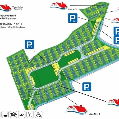 Vakantiehuisjes-vissershuisjes * Вендуйне